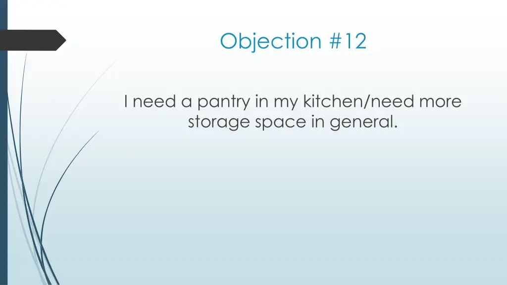 objection 12