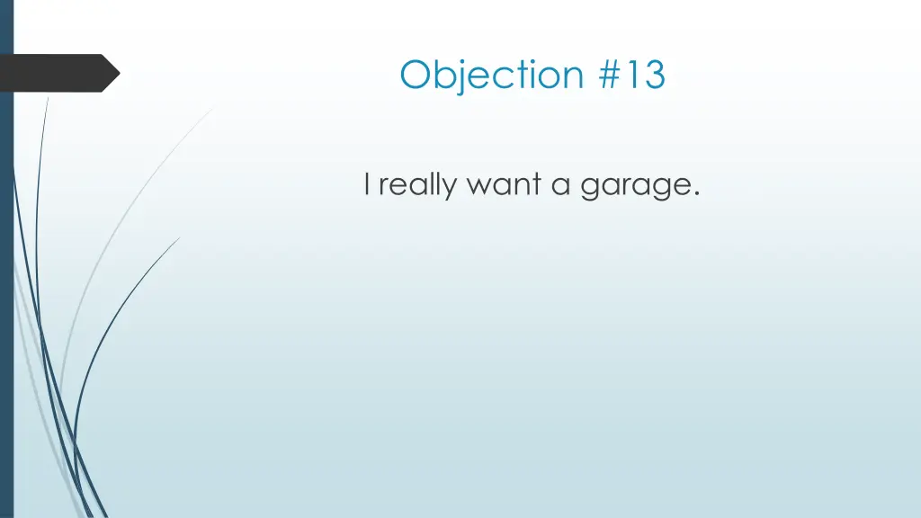 objection 13