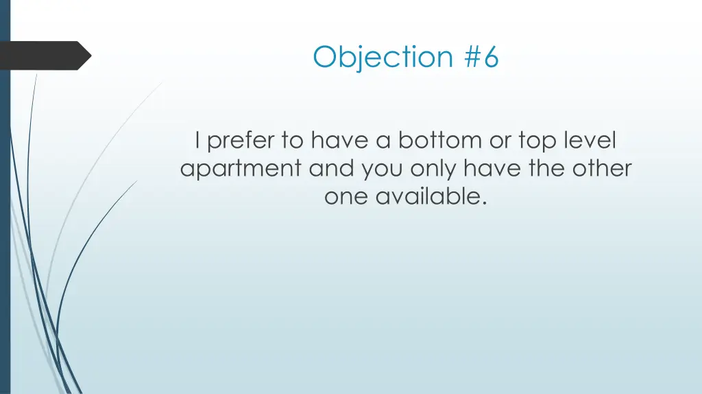 objection 6