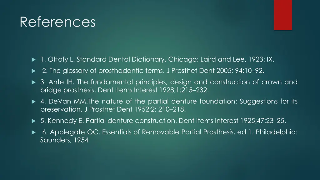 references