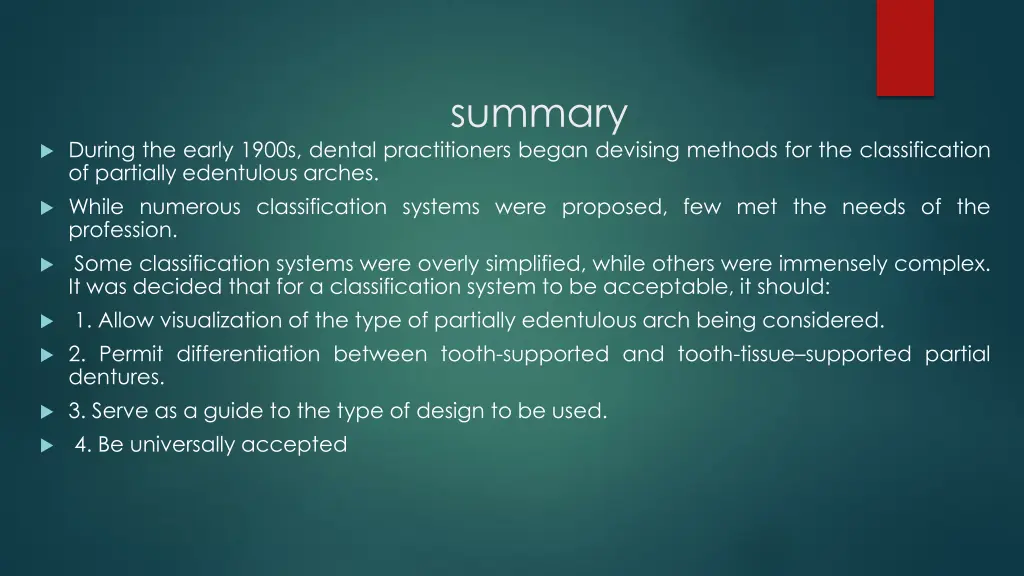 summary