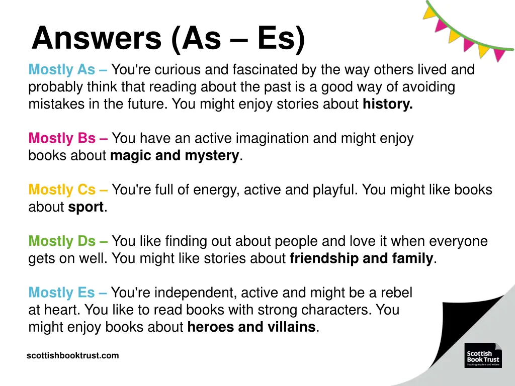 answers as es mostly as you re curious