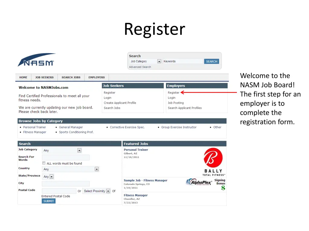 register