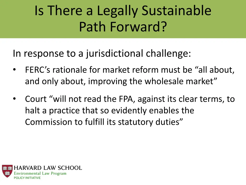 is there a legally sustainable path forward 3