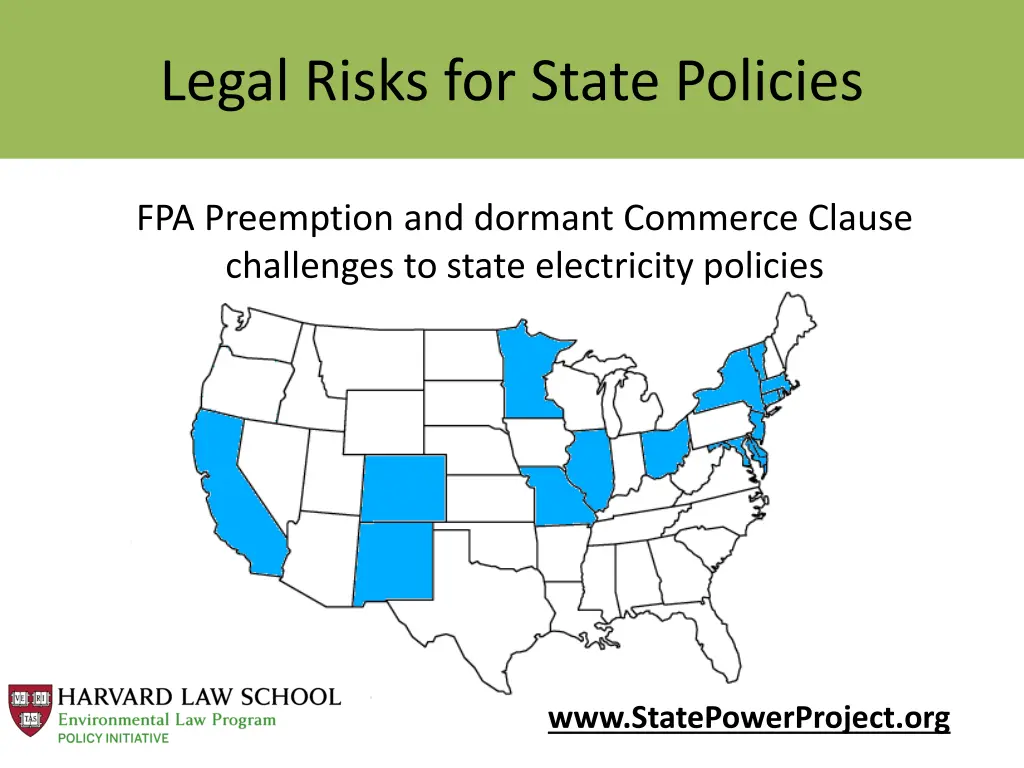 legal risks for state policies