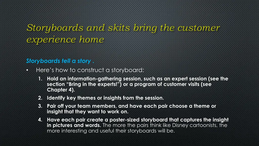 storyboards tell a story here s how to construct