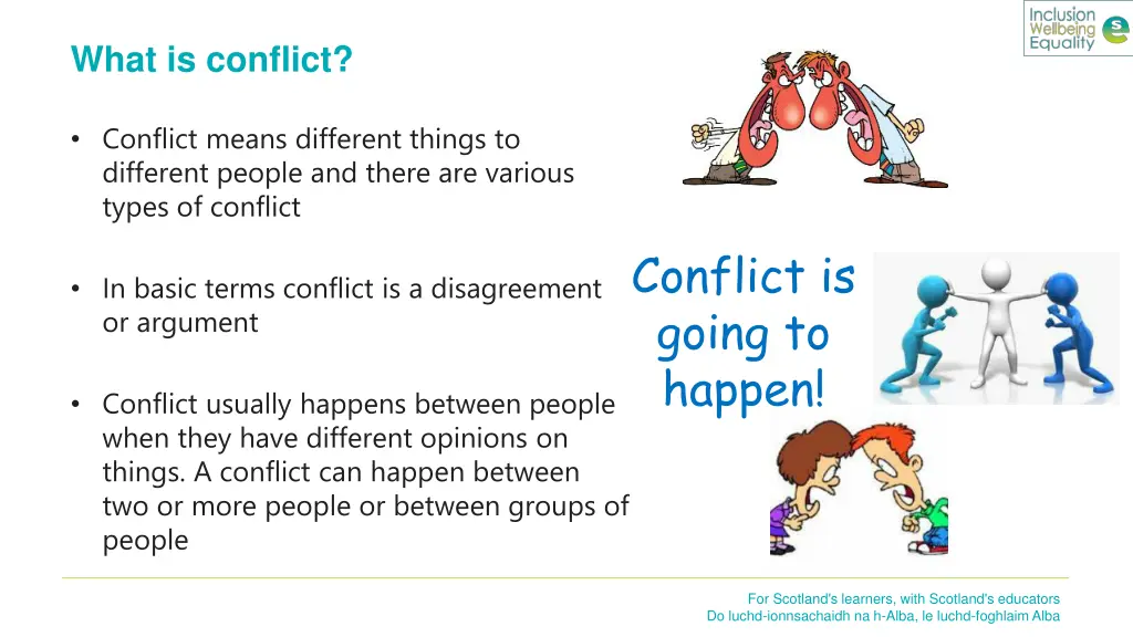 what is conflict