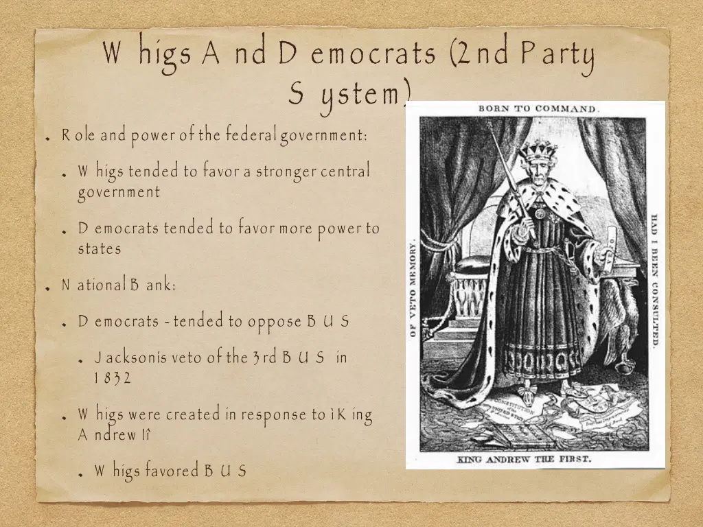 w higs a nd d emocrats 2 nd p arty s ystem 1