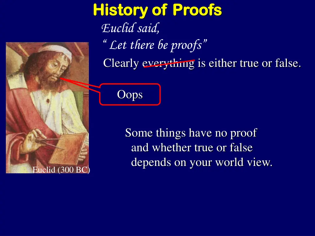 history of proofs history of proofs euclid said 3