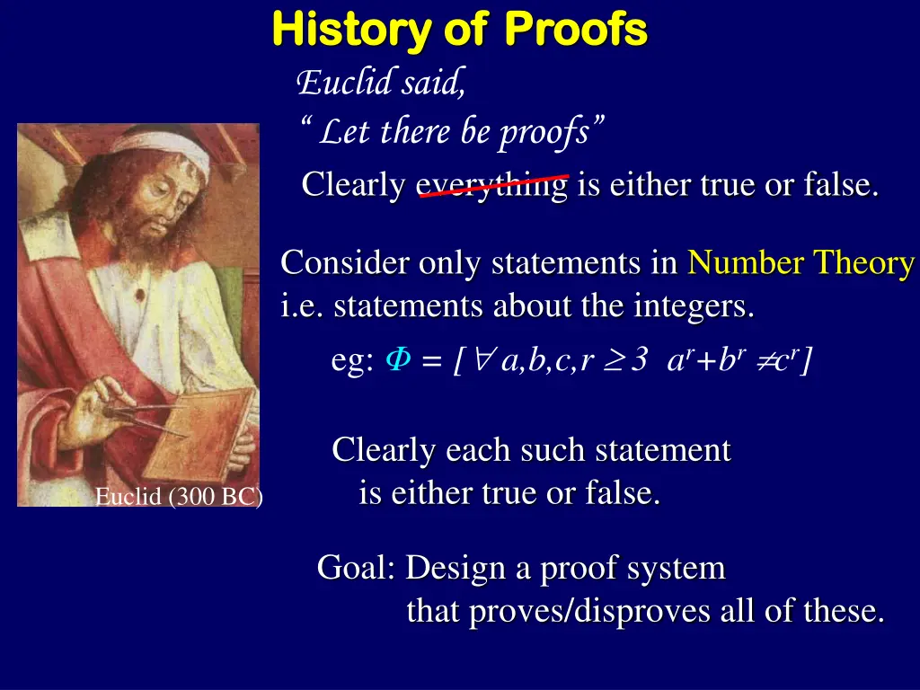 history of proofs history of proofs euclid said 4