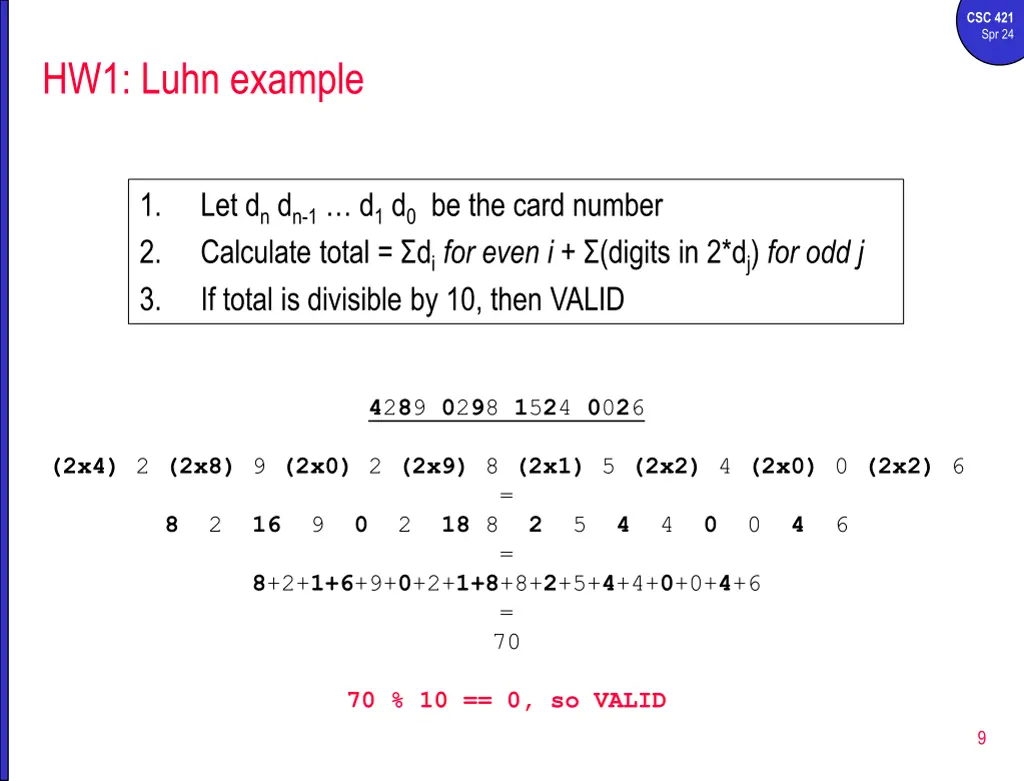 csc 421 spr 24 8