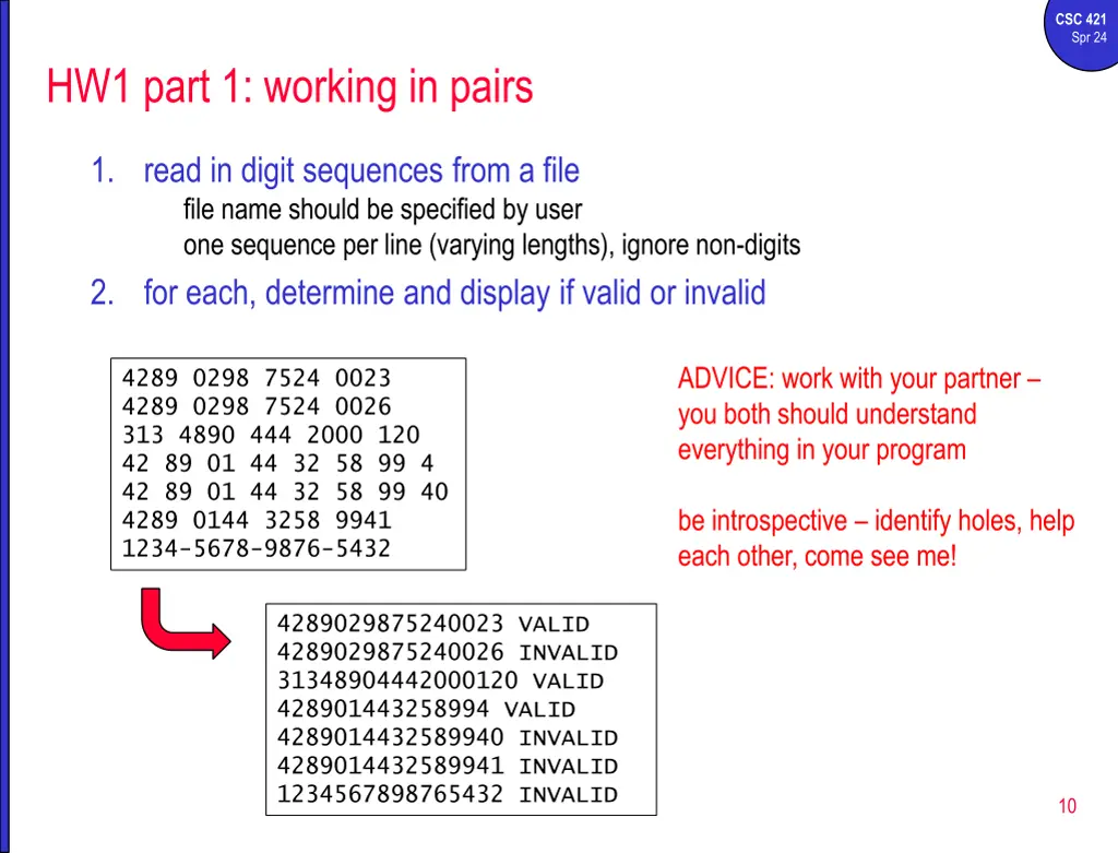 csc 421 spr 24 9