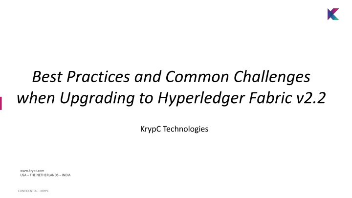 best practices and common challenges when