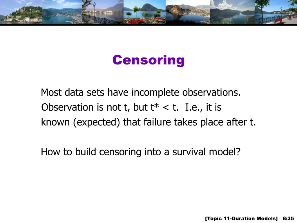 censoring