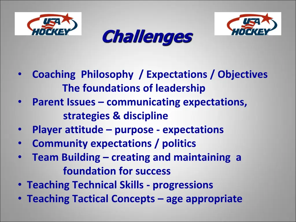 challenges