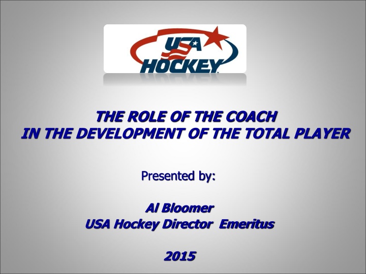 the role of the coach in the development