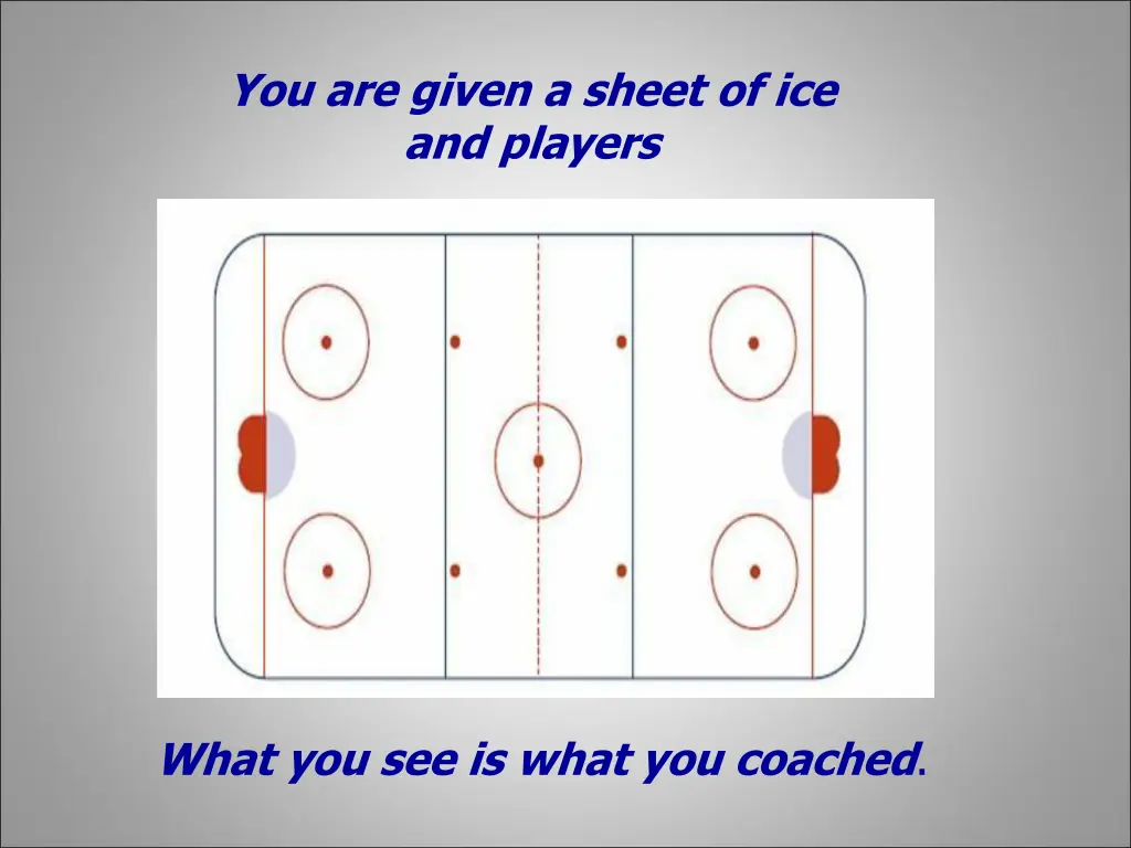you are given a sheet of ice and players