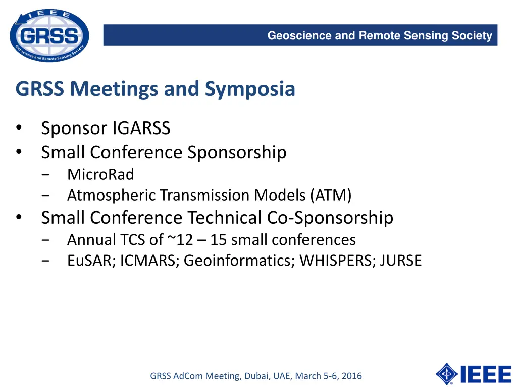 geoscience and remote sensing society 1