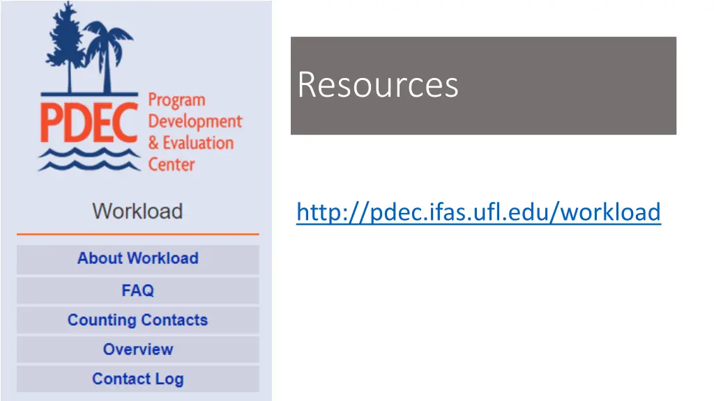 resources