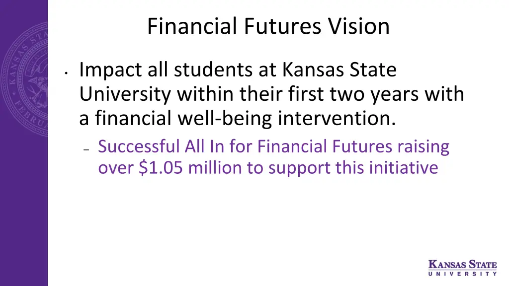 financial futures vision