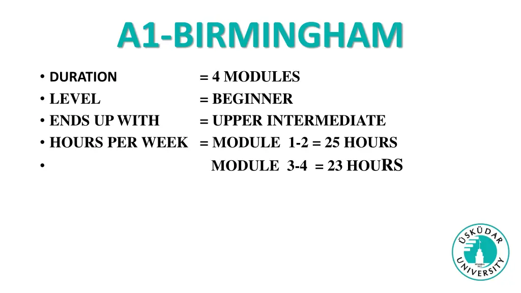 a1 birmingham