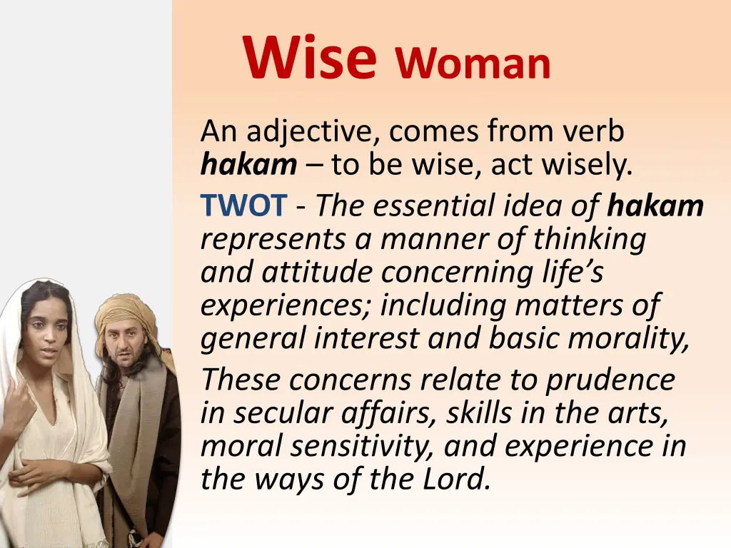 wise woman