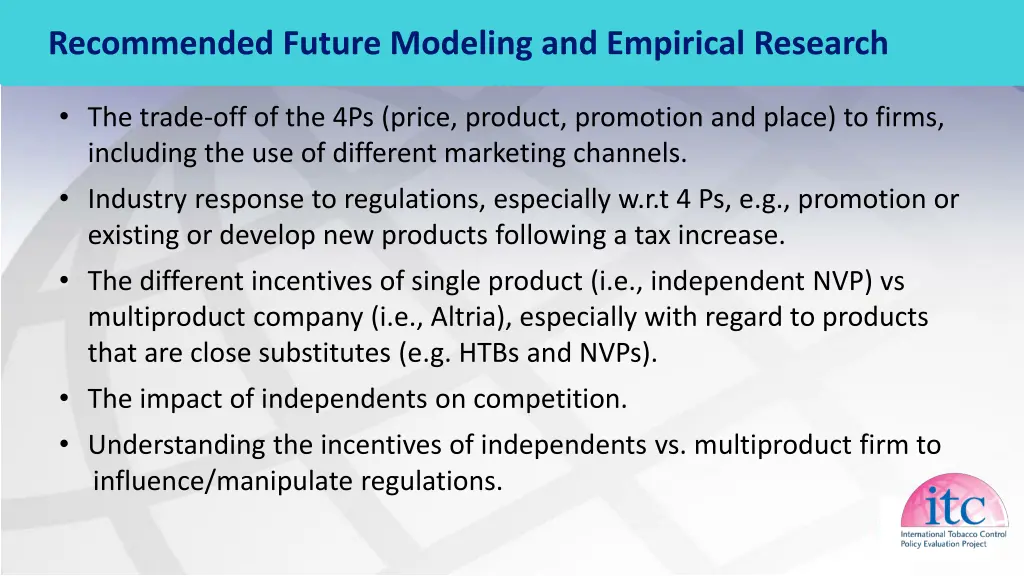 potential competitive and efficiency