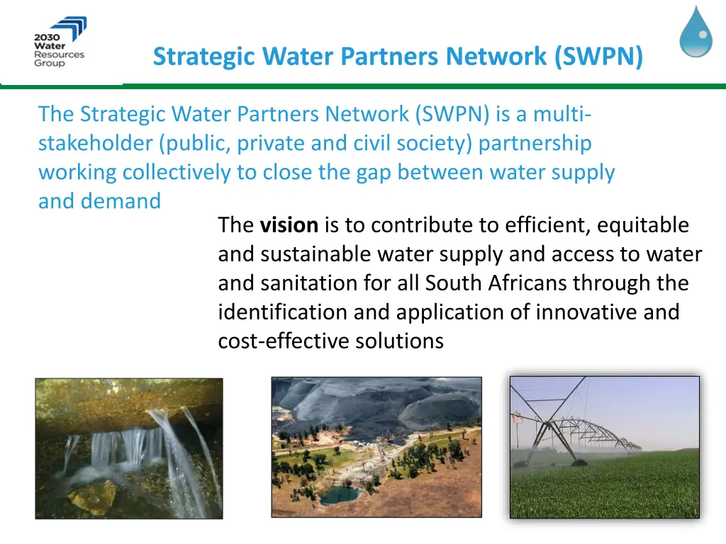 strategic water partners network swpn