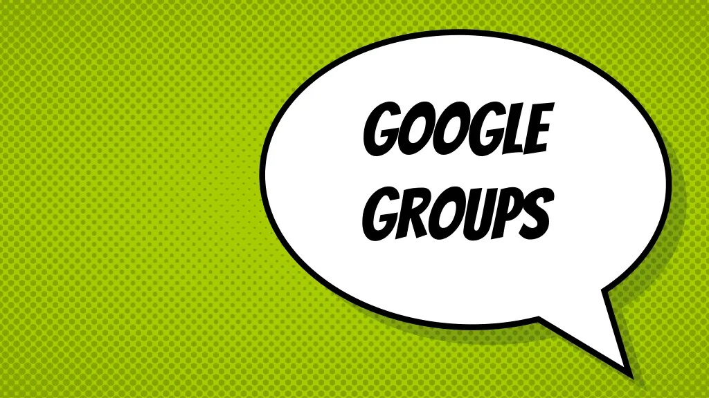 google groups