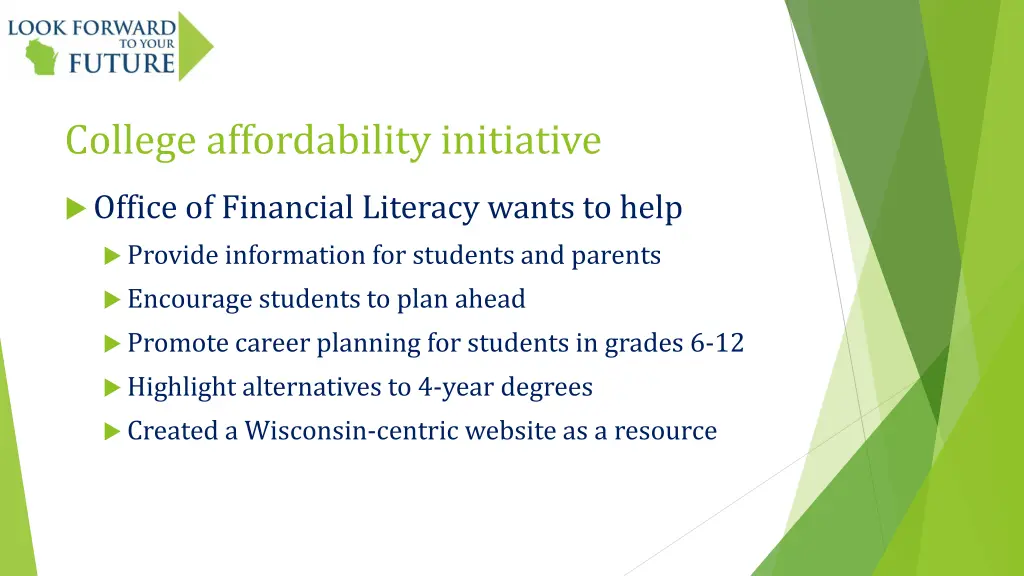 college affordability initiative 7