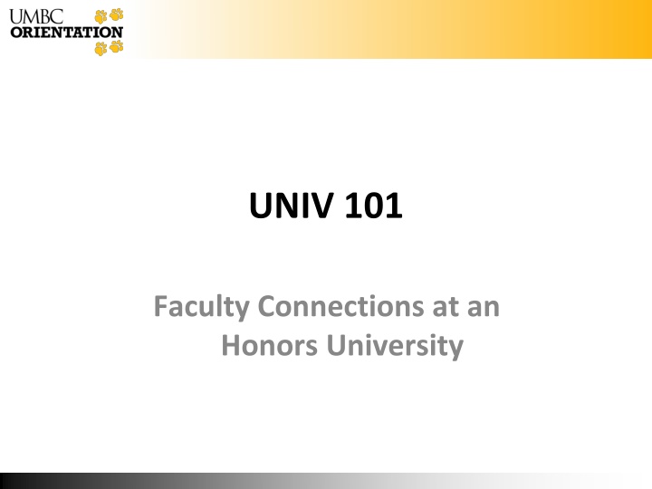 univ 101