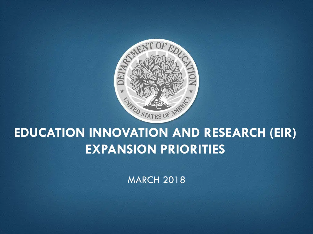 education innovation and research eir expansion 1