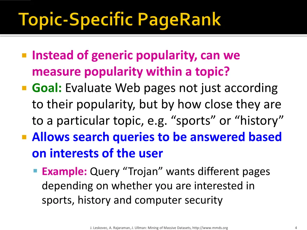 instead of generic popularity can we measure