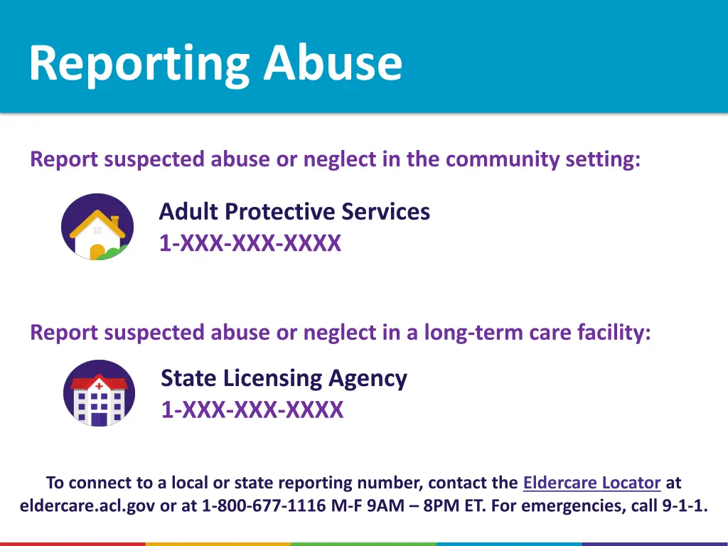 reporting abuse