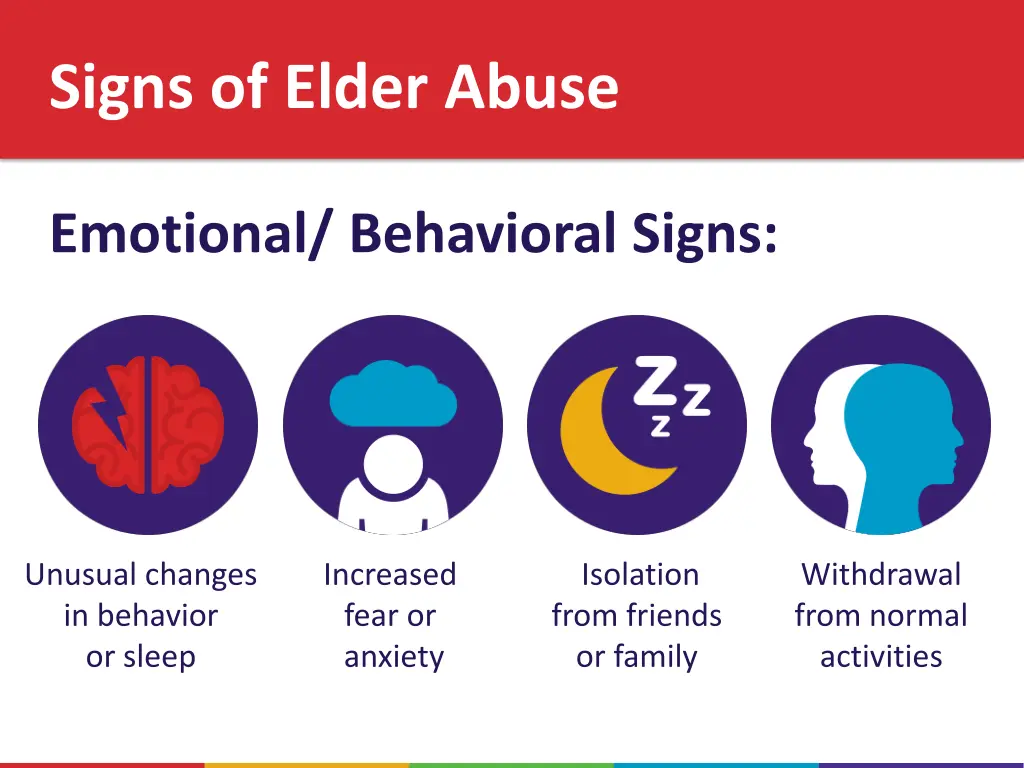 signs of elder abuse