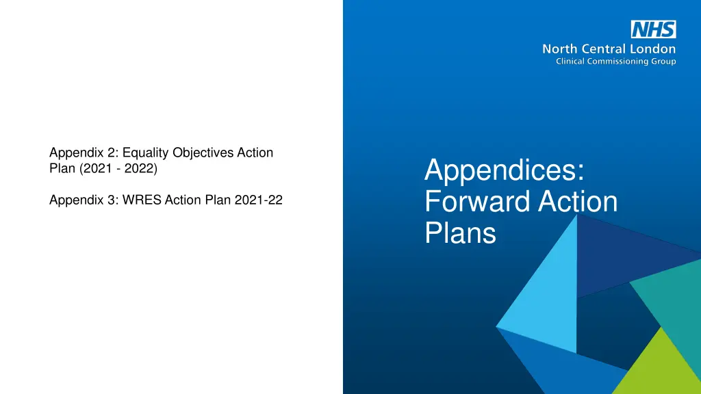 appendix 2 equality objectives action plan 2021