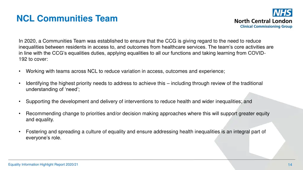 ncl communities team
