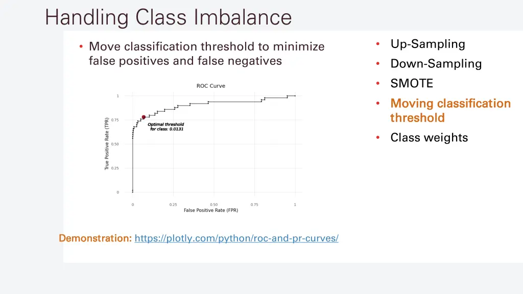 handling class imbalance