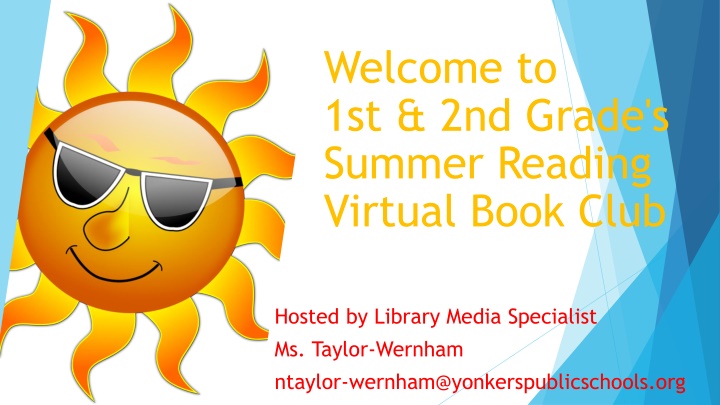 welcome to 1st 2nd grade s summer reading virtual