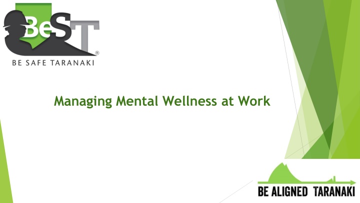 managing mental wellness at work