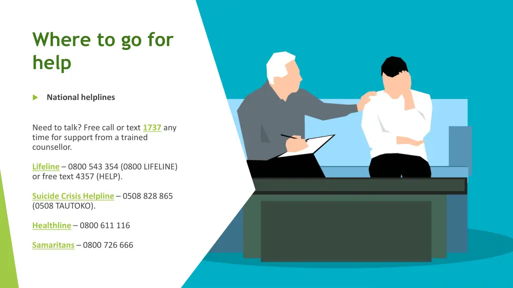where to go for help