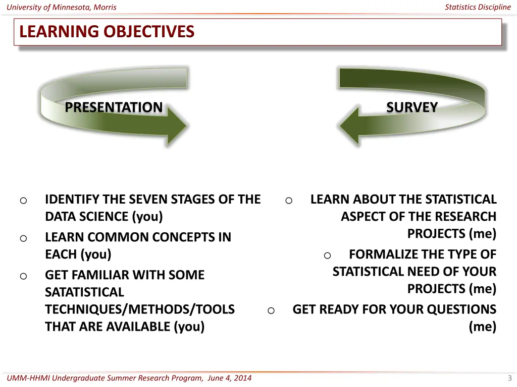 statistics discipline 2