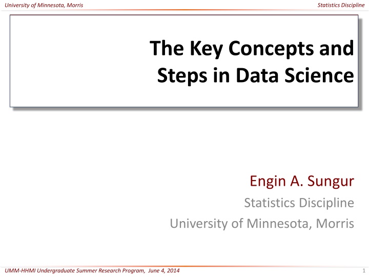 statistics discipline