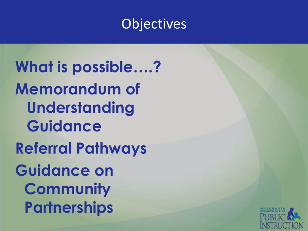 objectives