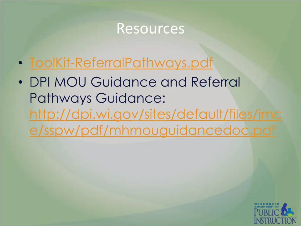 resources