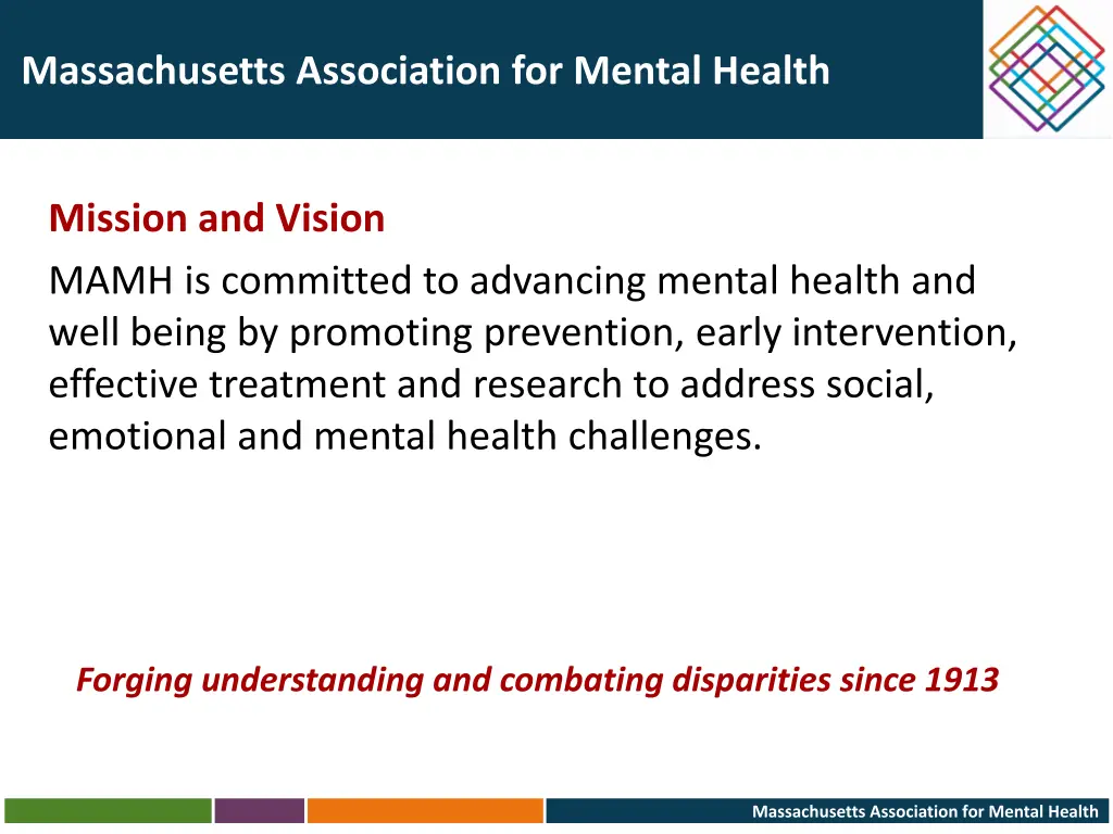 massachusetts association for mental health