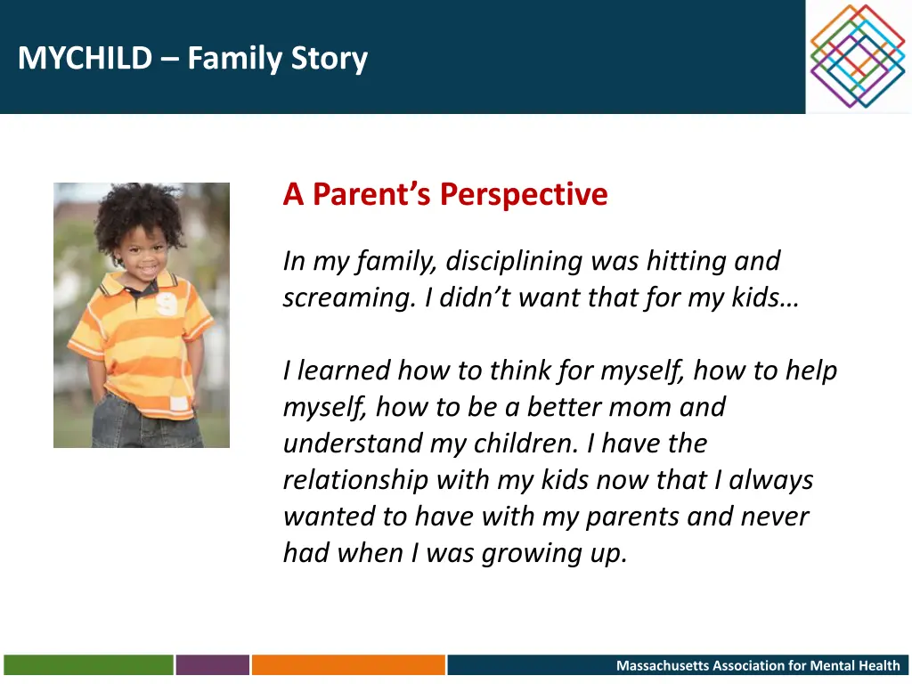 mychild family story