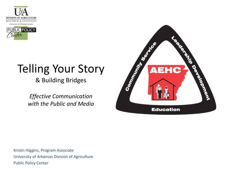telling your story building bridges