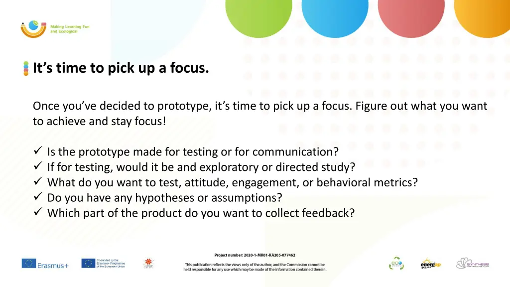 it s time to pick up a focus