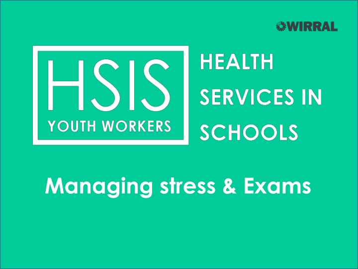 managing stress exams
